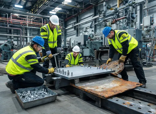 Maintenance metal repair stock